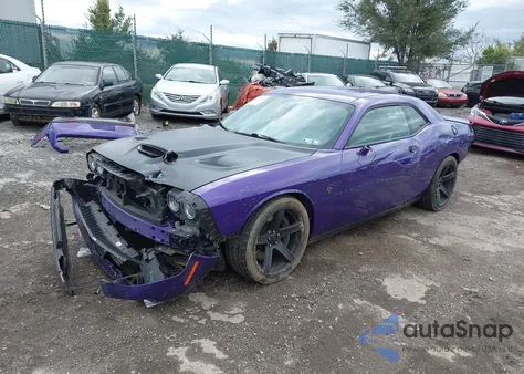 2018 Dodge Challenger Srt Hellcat z USA, uszkodzony, nr VIN 2C3CDZC9XJH309718